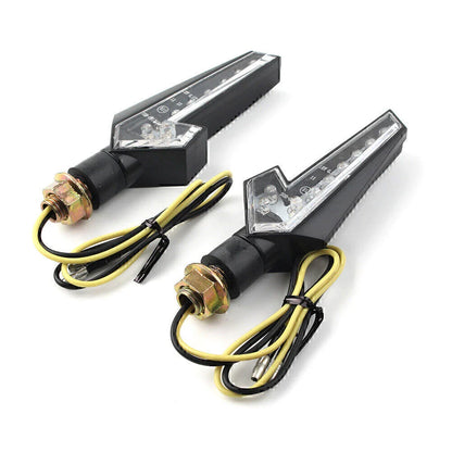 LED Turn Signal Lights Indicators for Custom Touring 10mm Bolt