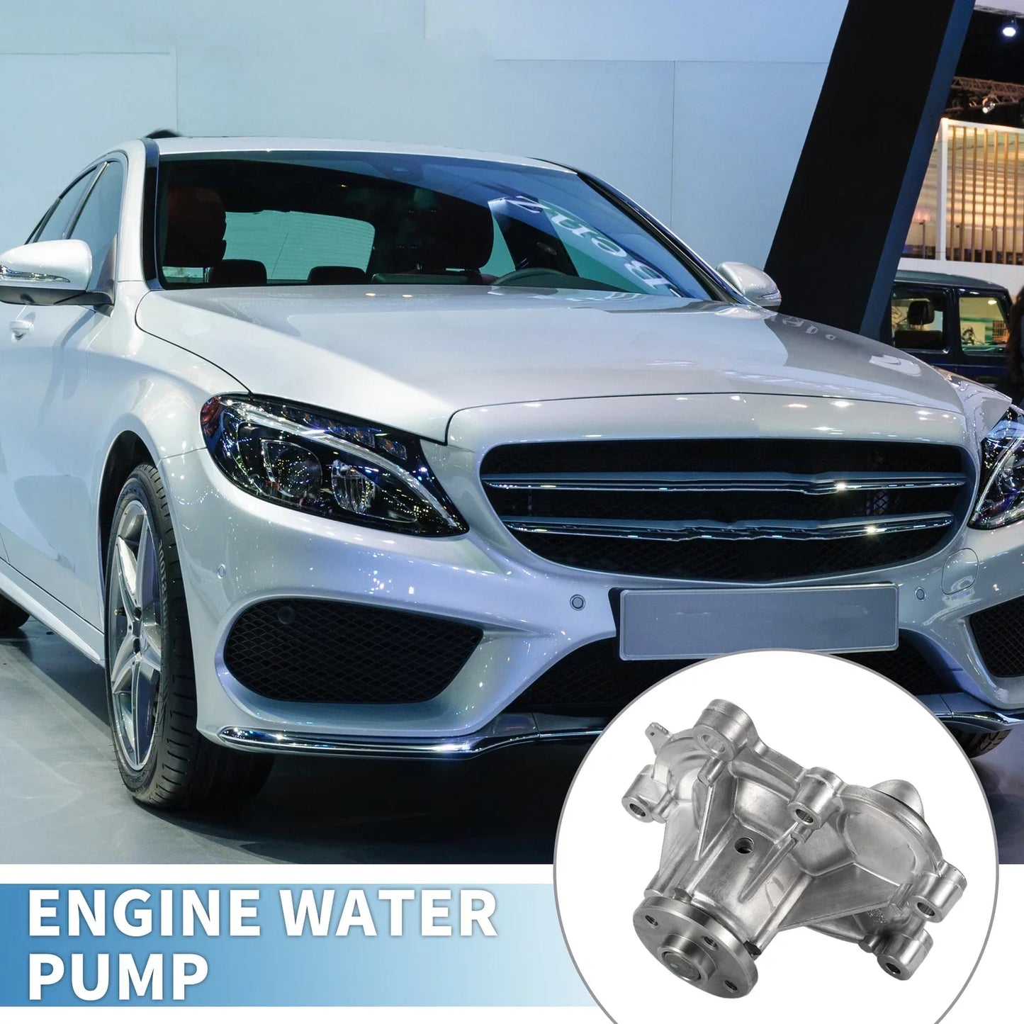 Water Pump for Mercedes-Benz C230 C250 (2003-2005)