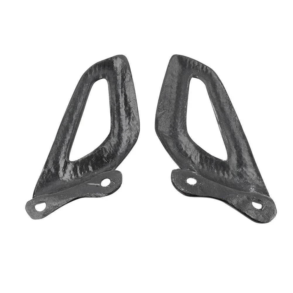 Carbon Fiber Rearset Footrest Plate Heel Guard for BMW S1000RR, M1000RR (19-24)