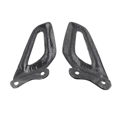 Carbon Fiber Rearset Footrest Plate Heel Guard for BMW S1000RR, M1000RR (19-24)
