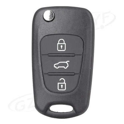 3-Button Remote Key Fob Shell Cover for KIA K2 K5 (2011-2020)