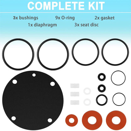 Rubber Repair Kit for Febco Backflow 825Y 825YA 3/4"-1-1/4"