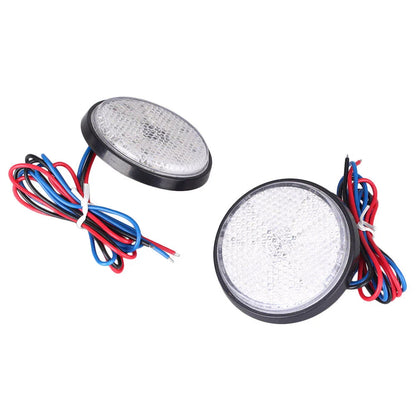 12V 24LED Round Reflector Tail Brake Lights for ATV