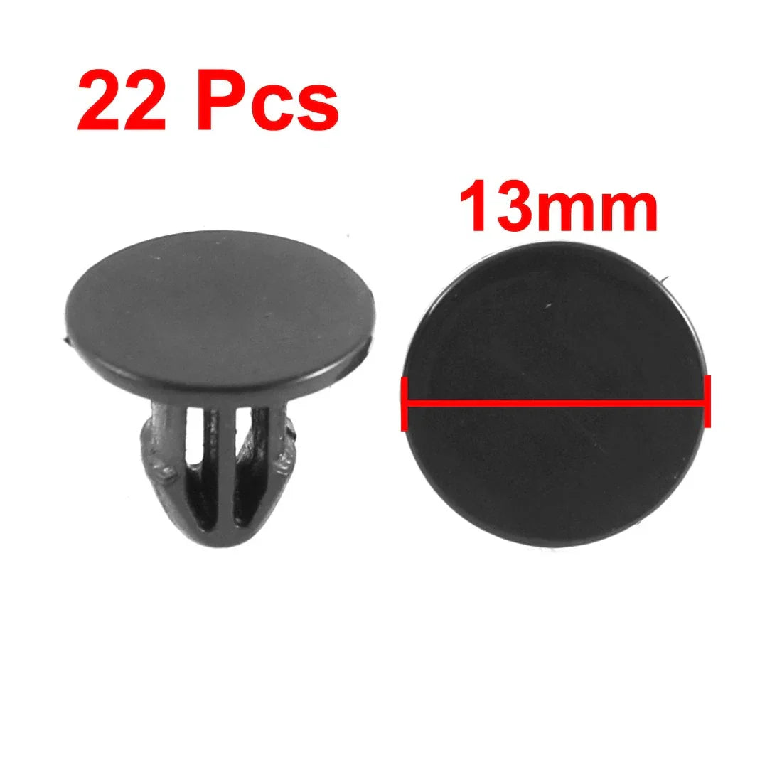 22 x Machine Cover Plastic Clips 6mm for Honda