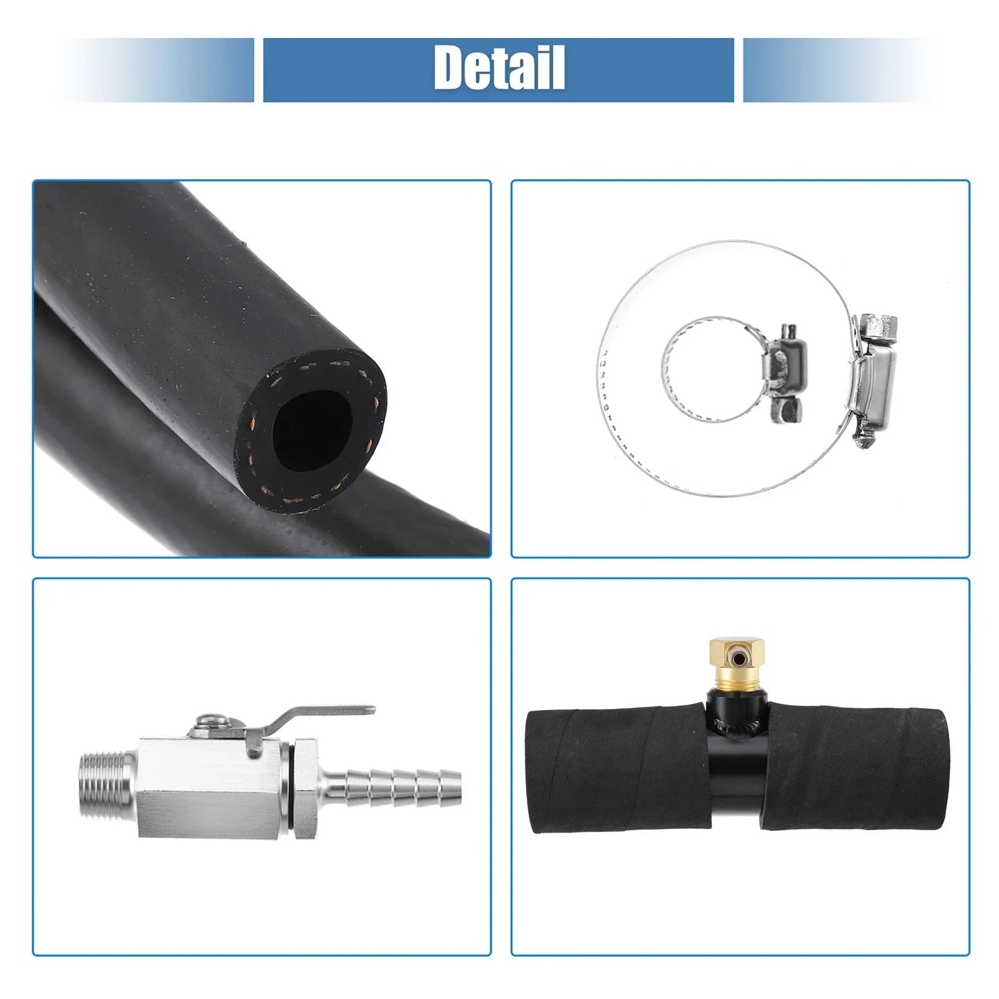 Auxiliary Fuel Tank Set with 1-3/4" Fill Line for Dodge Diesel