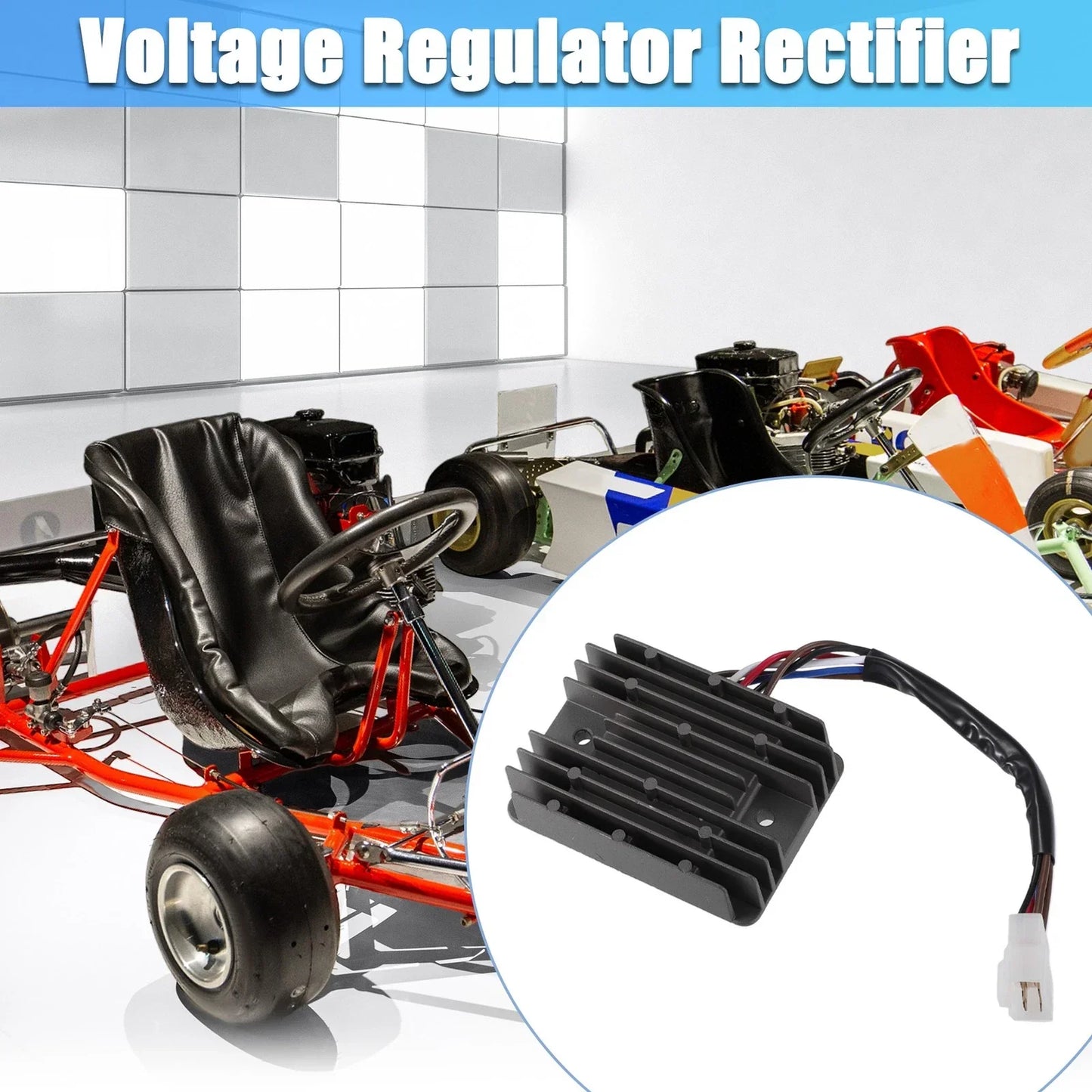 Voltage Regulator Rectifier for Honda GCV520U GCV530 ( Specified)