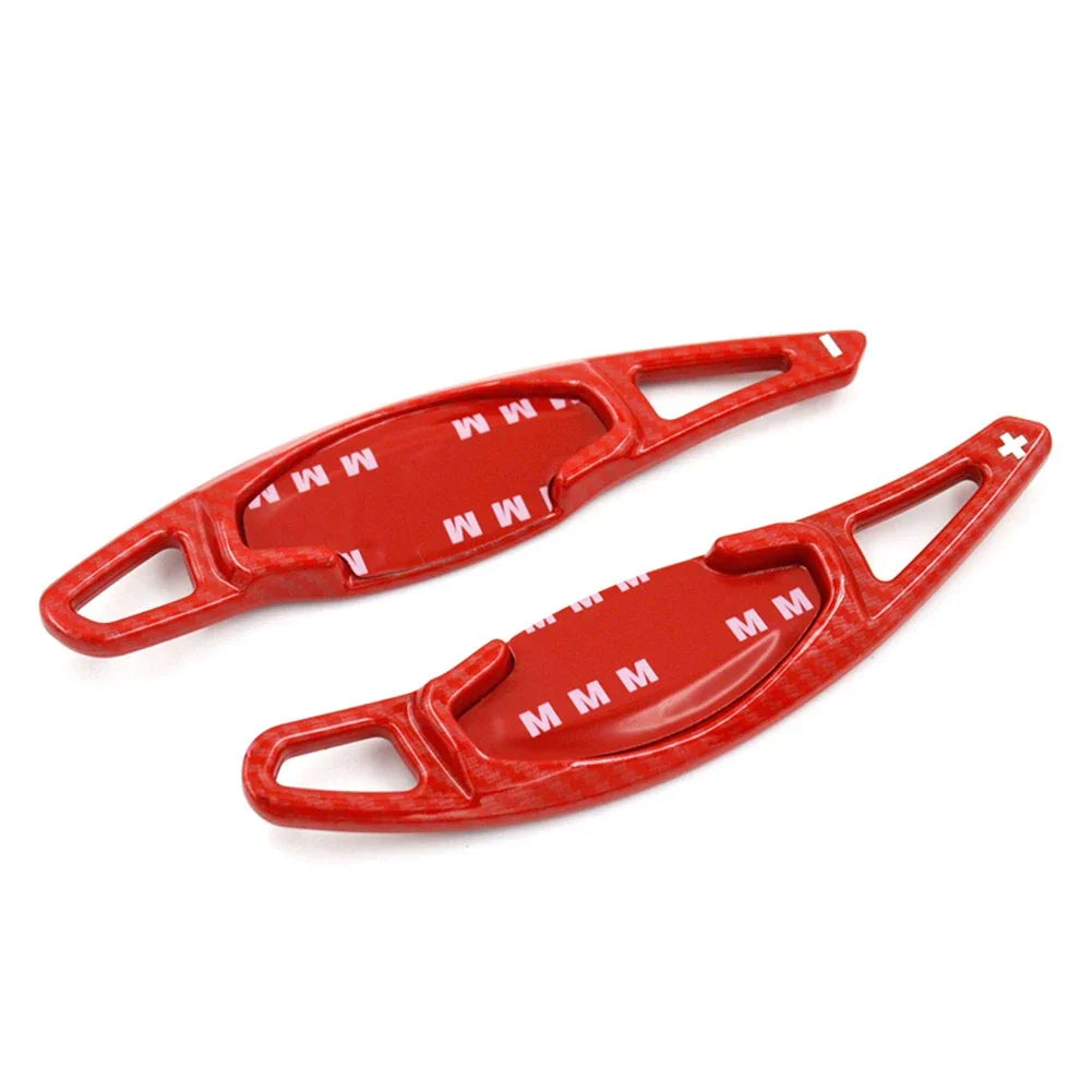 Red Steering Wheel Shift Paddle Shifter Extension for Honda Civic (2022-2023)
