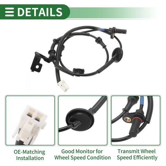 ABS Wheel Speed Sensor for Hyundai Veloster 2012-2014 Right Rear