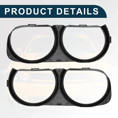 Front Headlight Trim Bezel for Dodge Challenger 2008-2014 (2 x)
