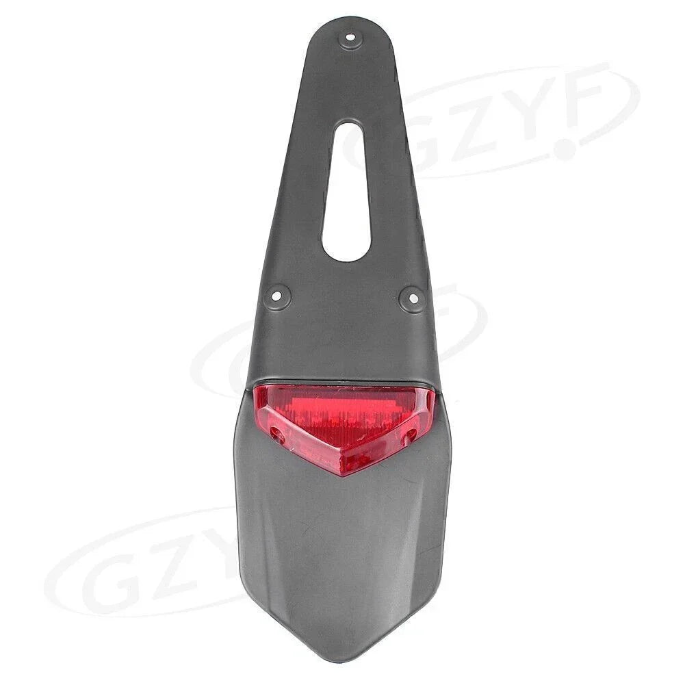 Rear LED Brake Stop Lights for Enduro Dirt Bike Motorcycle Tail Lamp Red
