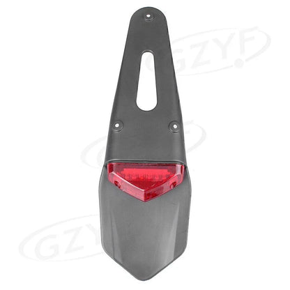 Rear LED Brake Stop Lights for Enduro Dirt Bike Motorcycle Tail Lamp Red