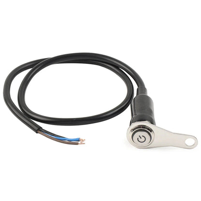 LED Switch ON/OFF for 7/8" Handlebar Mount Push Button Fog Headlight B
