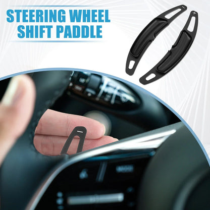 Steering Wheel Shift Paddle Covers for Porsche Cayenne Black (Set of 2)