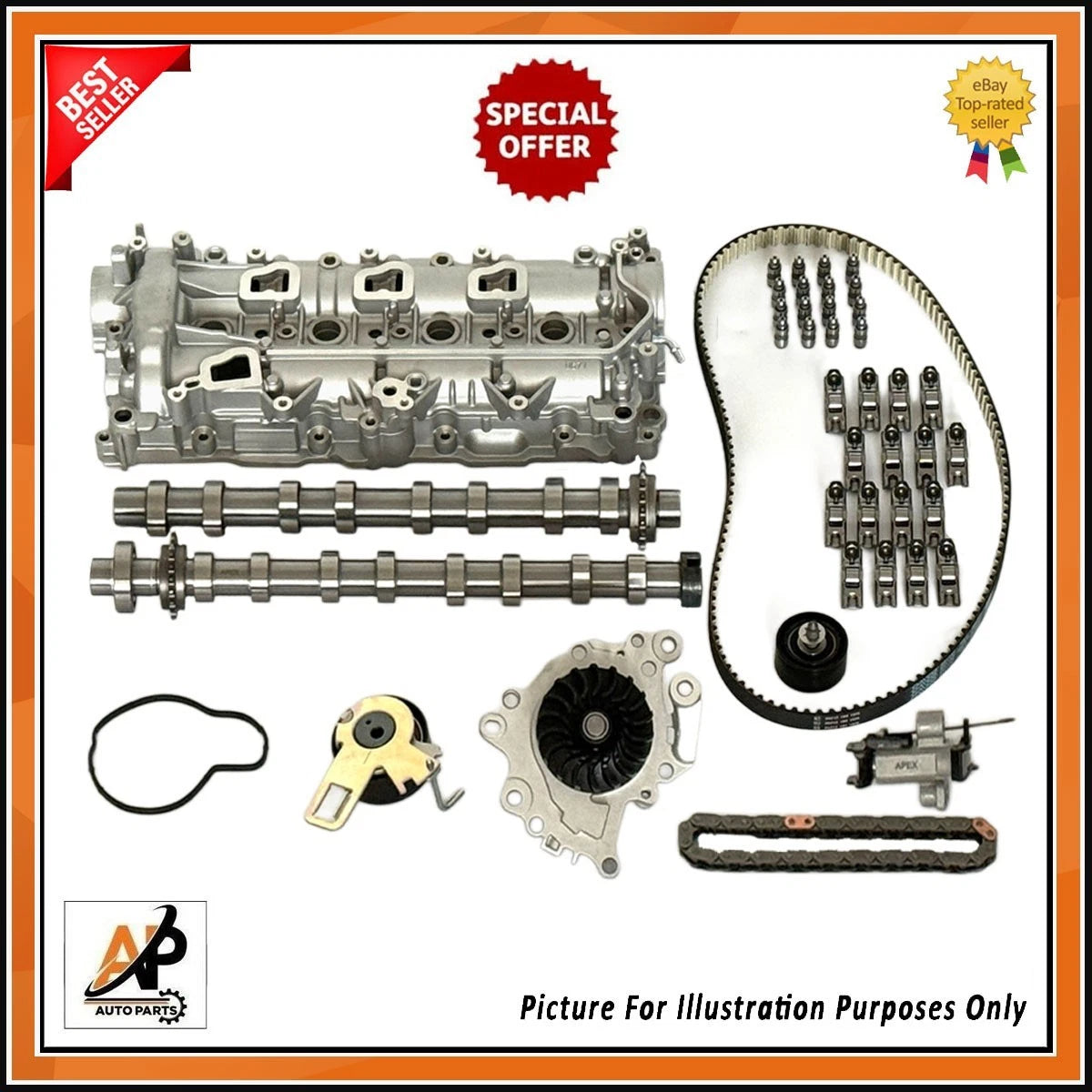 Camshaft Housing Kit for Ford Peugeot Citroen 1.5 HDI DV5R (2012–2019)