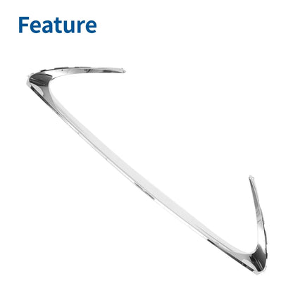 Front Grille Trim for Lexus ES 300h 2016-2018 Silver Tone