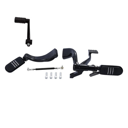 Mid Control Shifter Lever Foot Pegs Kit for Harley Sportster XL (2004 - 2013)