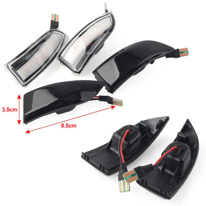 LED Dynamic Side Mirror Sequential Light for Renault Scenic III Megane MK3 (2009-2016)