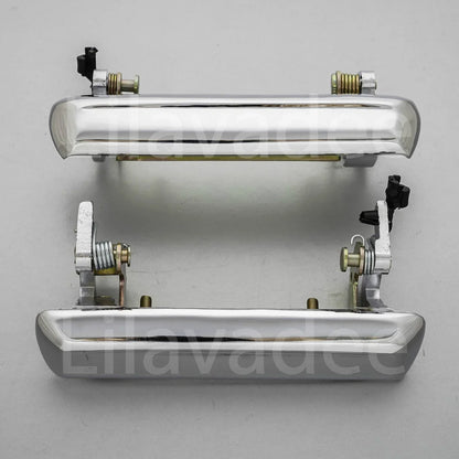 Chrome Outer Door Handles for Datsun 620 Ute Truck Pickup  - 2 x Metal