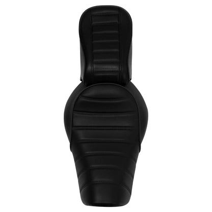Black Driver & Passenger Seat for Harley Sportster Iron 883 XL883N (2016-2022)