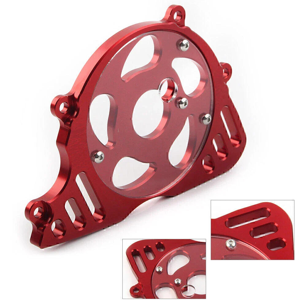 Red Front Engine Sprocket Cover Chain Guard for Kawasaki Z1000 (2010-2021)