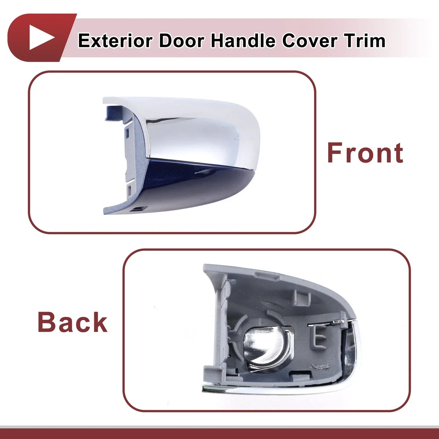 Exterior Door Handle Cover Trim for MERCEDES-BENZ C W205 (2015-2021)