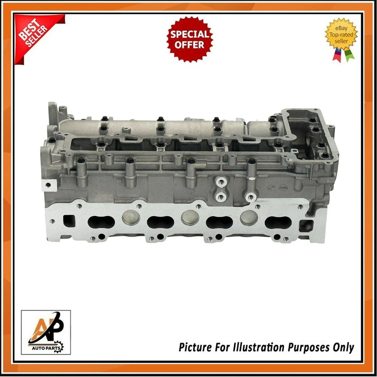 Bare Cylinder Head Replacement for Peugeot Citroen Opel 2.0 BlueHDi (2014–2020)