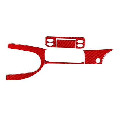 Gear Shift Control Panel Cover Trim for Porsche Boxster 1998-2004 Red