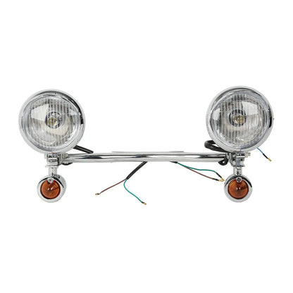Passing Turn Signal Fog Lights for Harley Honda Yamaha Suzuki Cruiser