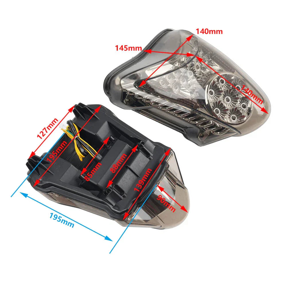 LED Tail Light Brake Turn Signal for Suzuki Hayabusa GSX1300R (2008-2013)