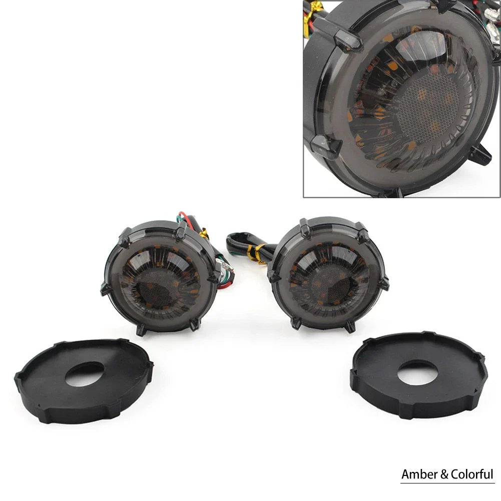 LED Flashers Turn Signal Warning Light for Universal Motorcycle