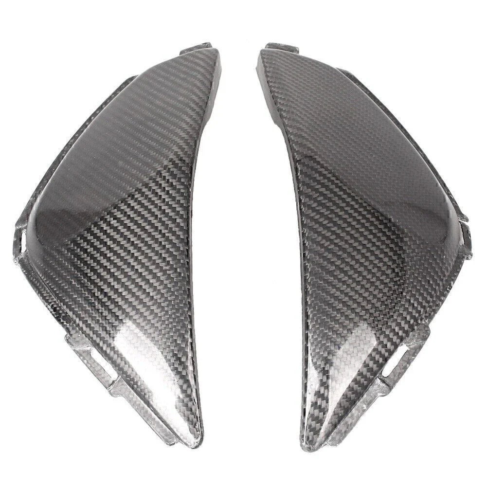 Black Carbon Fiber Side Tank Fairings for Honda CBR1000RR (2008-2011)