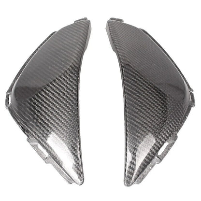 Black Carbon Fiber Side Tank Fairings for Honda CBR1000RR (2008-2011)