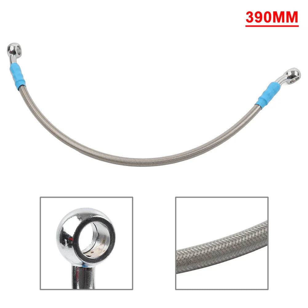 39cm Braided Steel Brake Clutch Oil Hose Line for Motorcycle