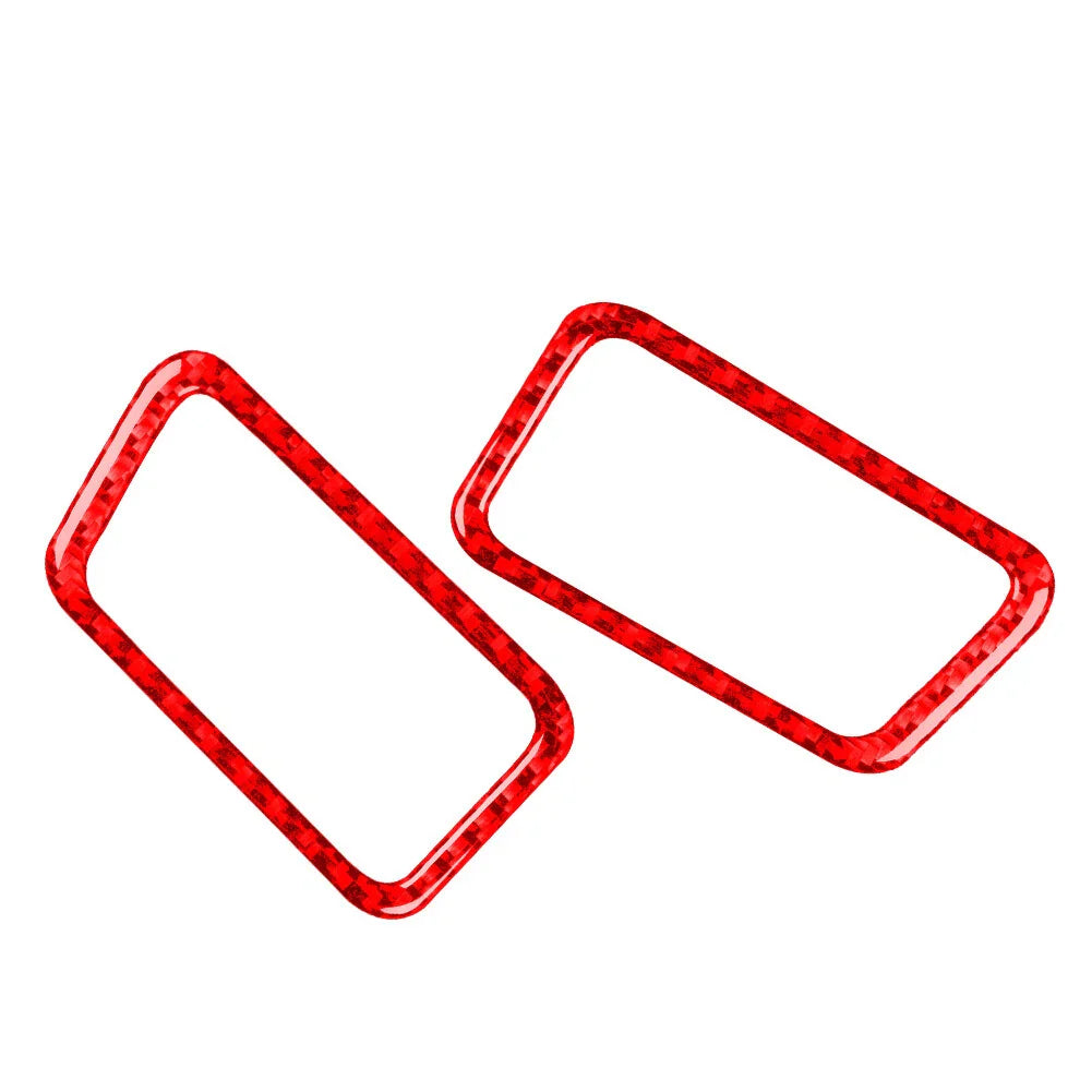 Carbon Red Inner Upper Air Vent Outlet Cover Trim for Subaru WRX STi (14-21)