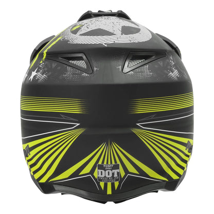 Full Face Adult Helmet for ATV UTV Dirt Bike Off Road Motocross (DOT)