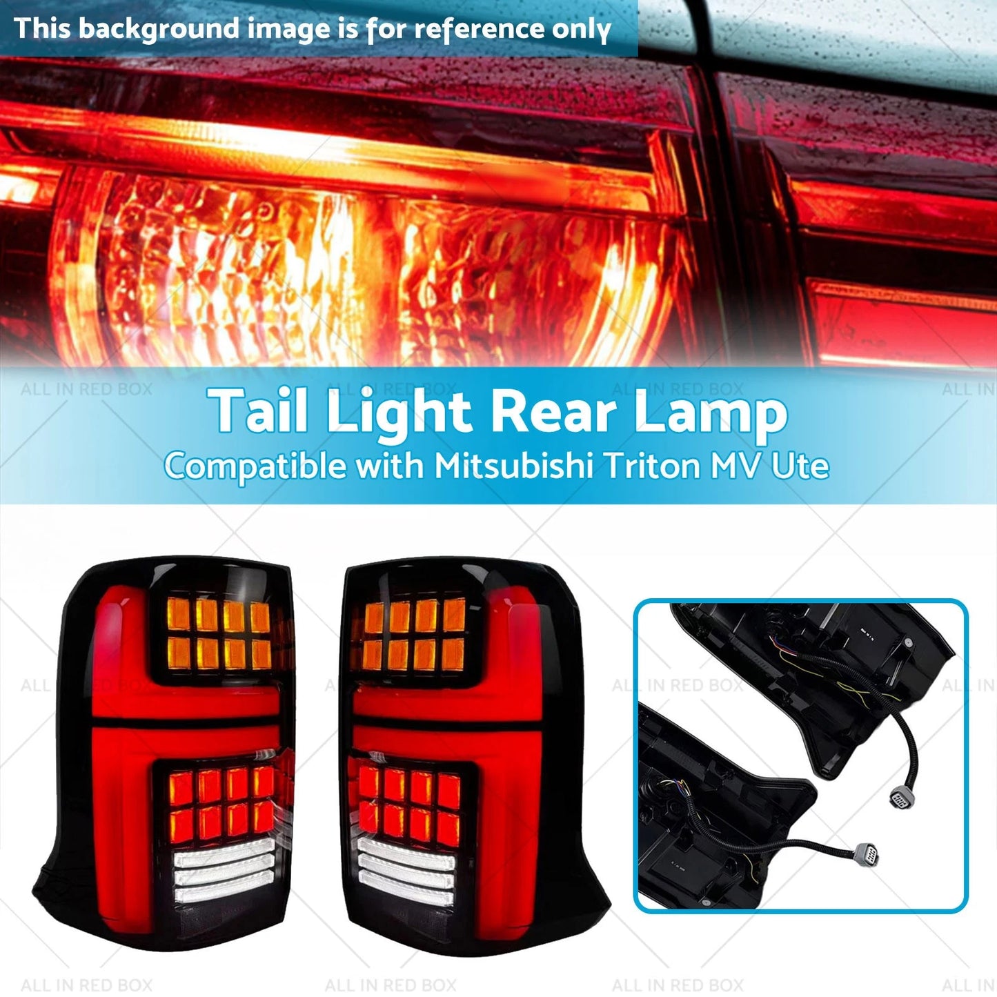 LED Tail Light Set for Mitsubishi Triton (2023-2025)