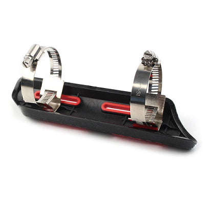 Exhaust Muffler Pipe Heat Shield Cover for Motor - Red Anti-Scalding