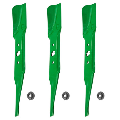 Deck Blades with Nuts Replacement for Cub Cadet RZT L54 RZT S54 (2013–2018)