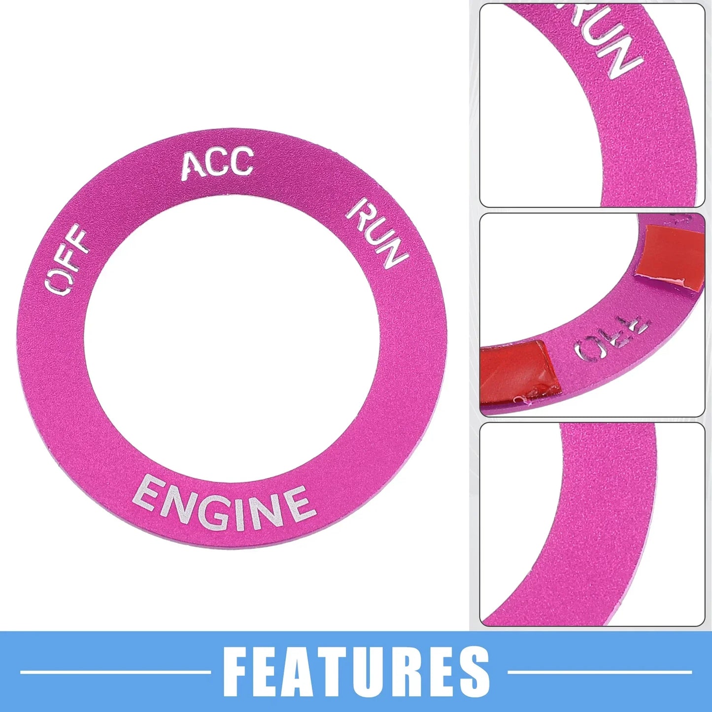 Engine Start Button Sticker for Dodge Charger Challenger (2015-2023)