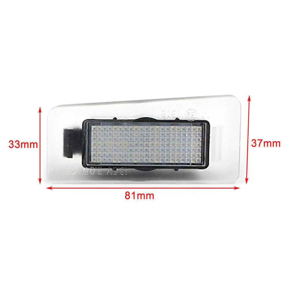 6500K 18LED License Plate Lights for Hyundai Elantra I30 (2007-2010)