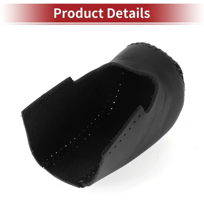 Gear Shift Knob Cover for Honda HR-V 2023-2024 Black Faux Leather