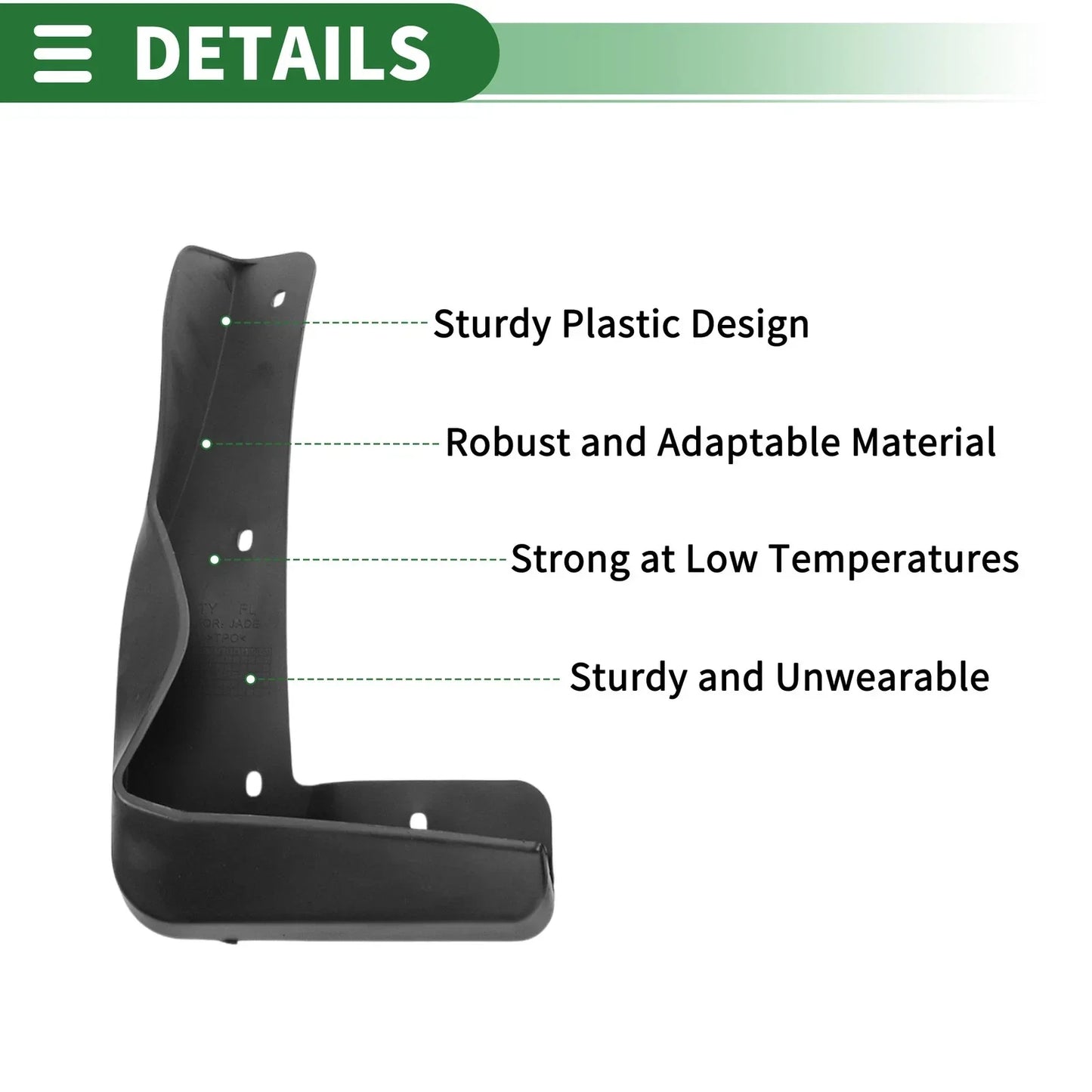 Mud Flaps Splash Guards for Honda Jade (2017)