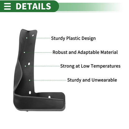 Mud Flaps Splash Guards for Honda Jade (2017)