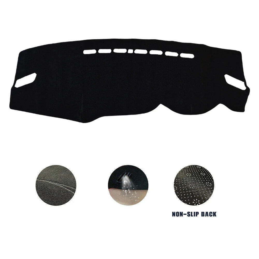 Non-Slip Dashboard Cover for Mitsubishi Outlander (2012-2020) Black