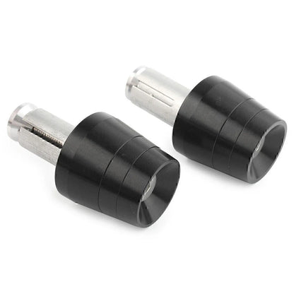 Black Handlebar End Plugs for Honda CBR, CB, Yamaha YZ, YZF, Kawasaki