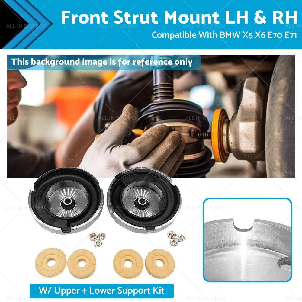 Front Strut Mounts  for BMW X5 X6 E70 E71 (2007-2018)