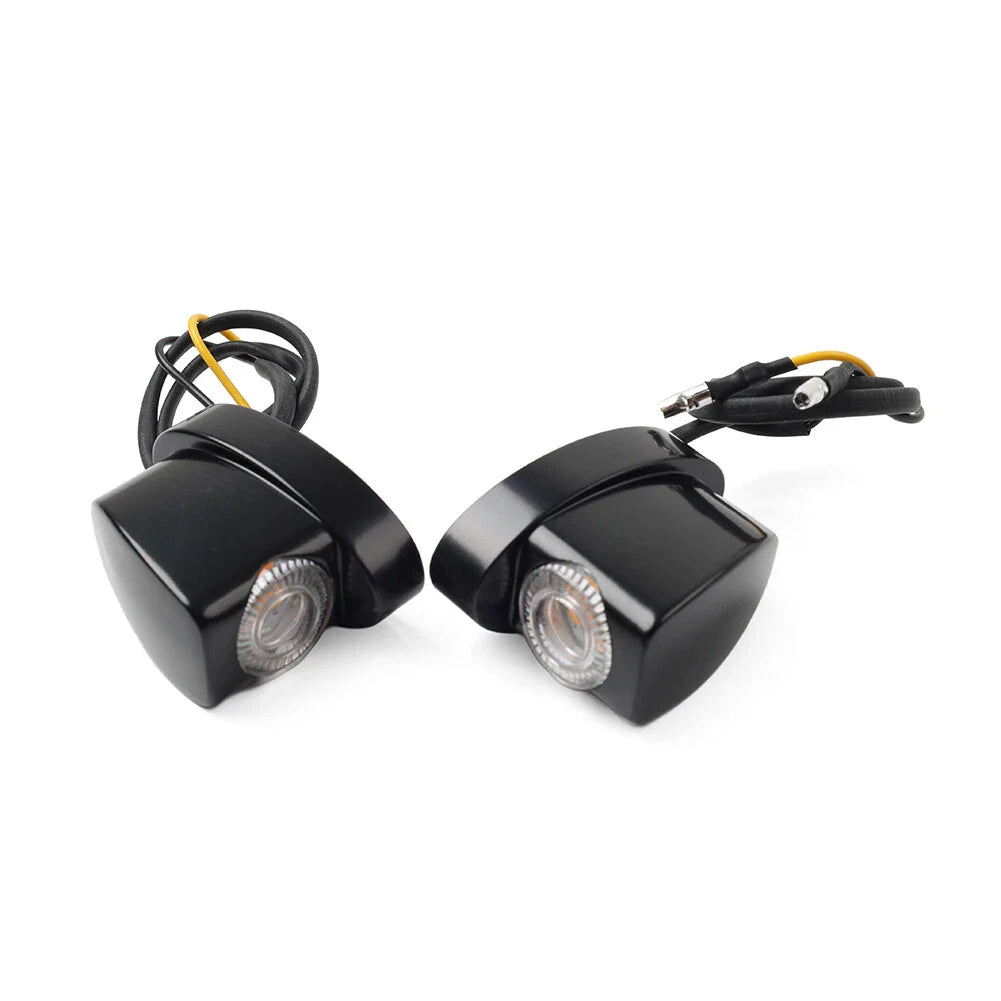 Rear Turn Signal Blinker Lights Amber for Harley Sportster
