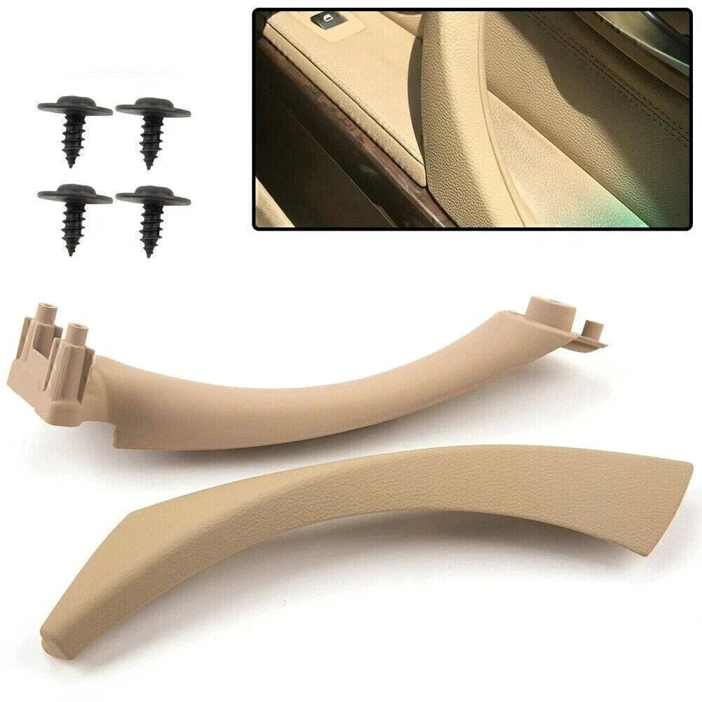 Beige Inner Right Door Handle Trim Cover for BMW E90 3-Series (2007-2013)