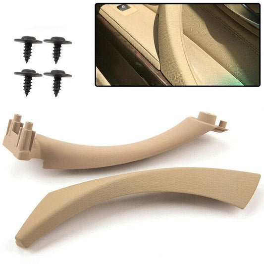 Beige Inner Right Door Handle Trim Cover for BMW E90 3-Series (2007-2013)