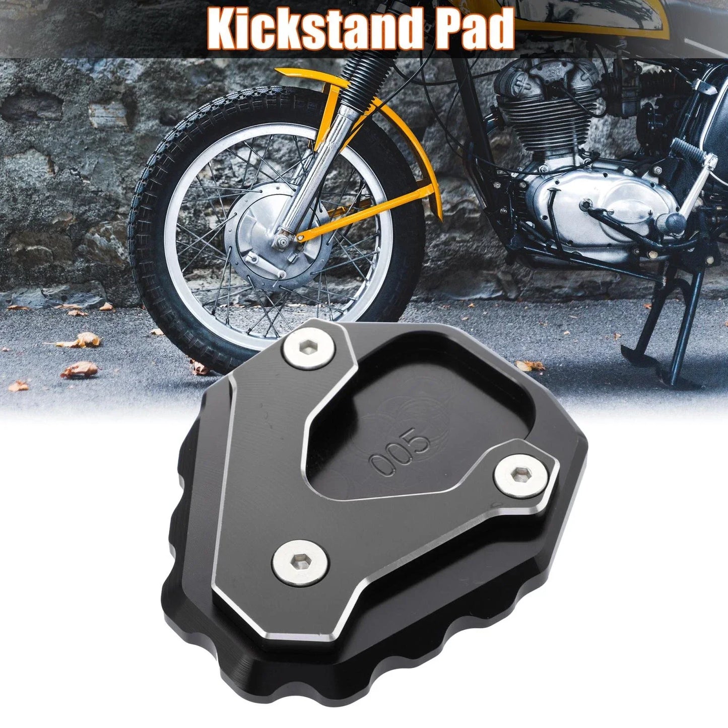 Kickstand Extension Pad for Honda CB500X (2013-2023)
